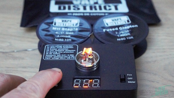 burn sur ohmmètre vape district blog le petit vapoteur